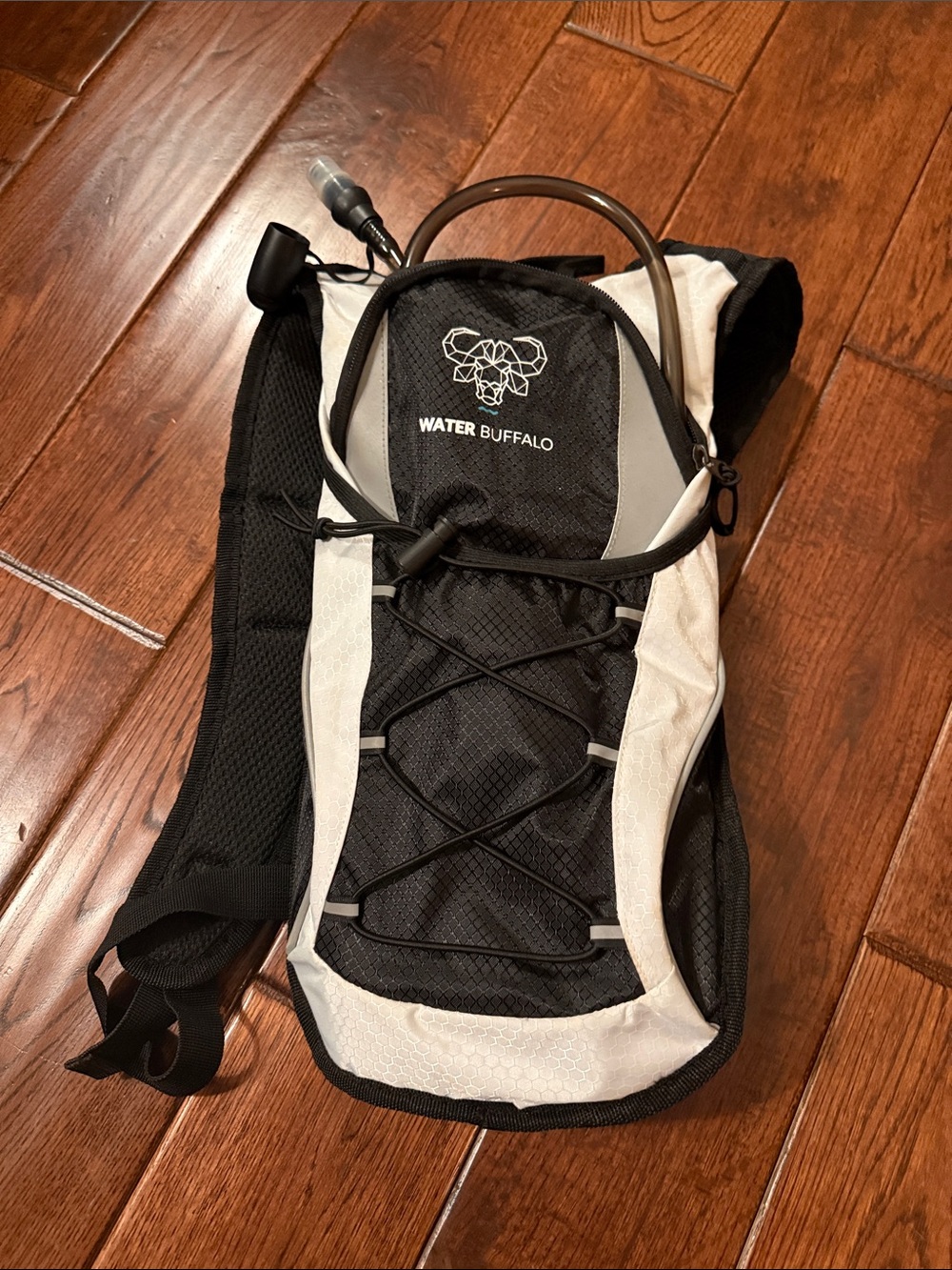 Buffalo David Bitton Black and White Hydration Backpack